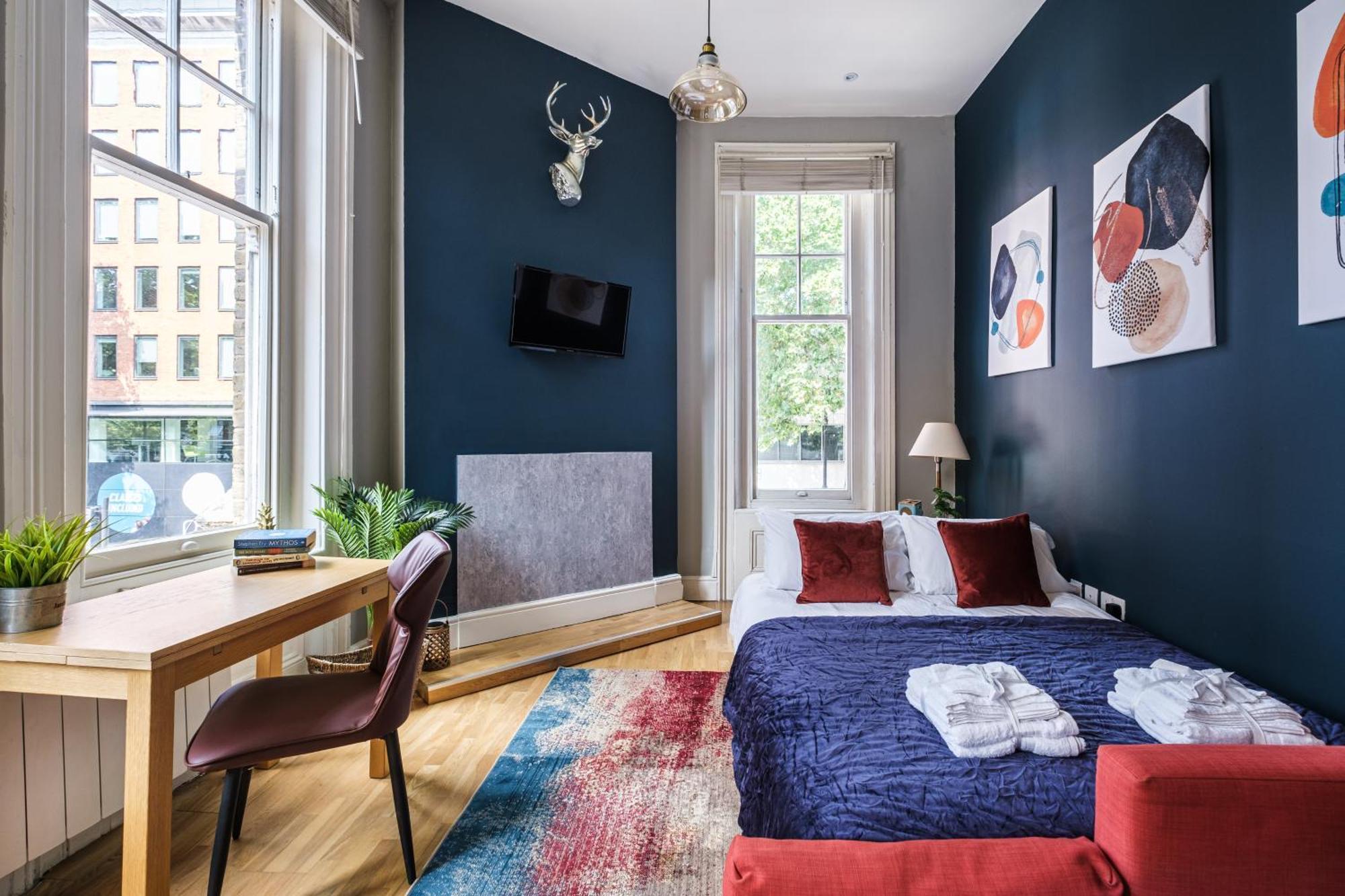 Sunny Corner Apartment In Center Of London Bagian luar foto